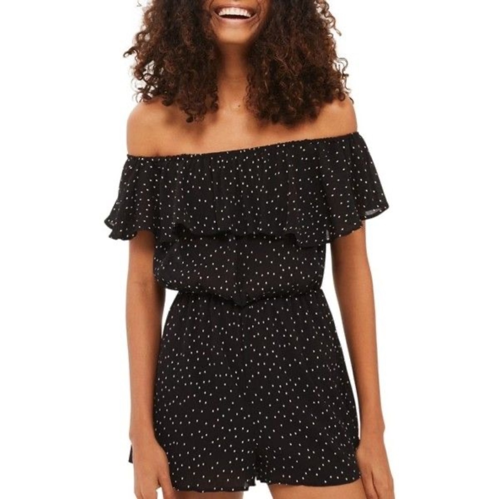 BNWT Topshop Polkadot Romper